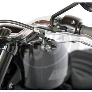 Supporto adattatore frecce per Harley-Davidson Sportster '01- anteriore M6 grigio - Foto 4