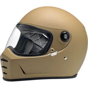 Motorcycle helmet full face Biltwell Lane Splitter brown