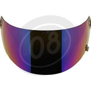 Visiera casco moto Biltwell Gringo Gen2 mirror arcobaleno - Foto 2