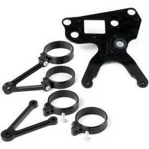 Kit montaggio faro per Triumph Speed Triple 1050 '11-'16 LSL nero