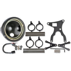 Kit montaggio faro per Triumph Speed Triple 1050 '11- J.W. Speaker nero