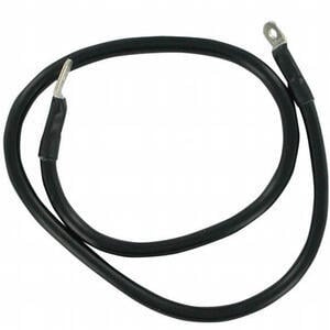 Battery cable 53cm black 6-8mm