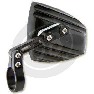 Specchietto retrovisore bar-end Highsider Wave nero/grigio coppia - Foto 5
