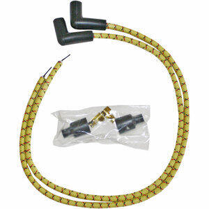 Ignition cable kit Harley-Davidson Taylor 90° yellow/red/black