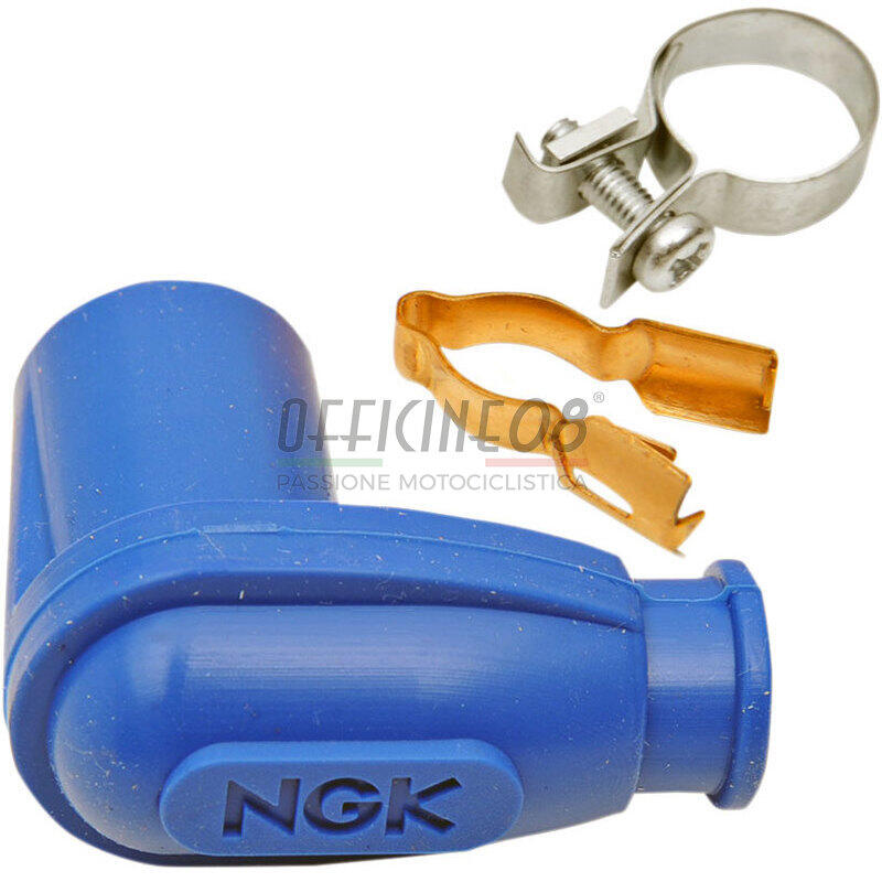 Cappuccio candela NGK LBER 90° 14mm blu