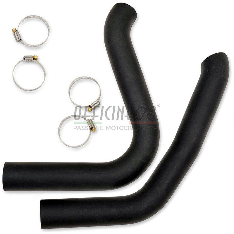 Exhaust pipe heat shield Harley-Davidson Softail '00-'17 black
