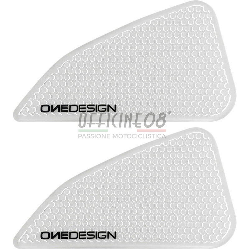 Fuel tank knee pads Ducati Scrambler i.e. transparent pair