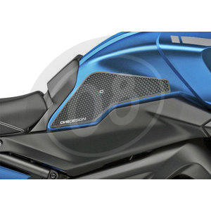 Paraginocchia serbatoio per Yamaha MT-09 Tracer nero coppia - Foto 2