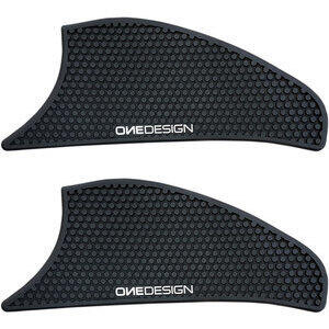 Fuel tank knee pads Kawasaki KLZ 1000 Versys black pair