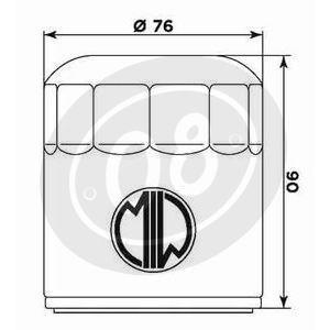 Oil filter Meiwa MG20001 - Pictures 2