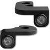 Coppia frecce led per Harley-Davidson Dyna anteriori Heinz Bikes Nano con luce posizione nero fumè - Foto 1