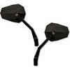 Specchietto retrovisore Highsider Stealth X-2 con frecce nero coppia - Foto 1