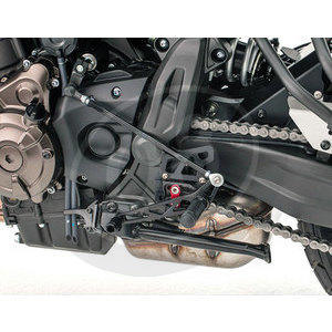 Kit pedane arretrate per Yamaha MT-07 '17- LSL 2Slide nero - Foto 2