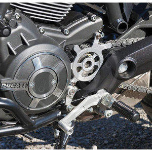 Leva comando pedane per Ducati Scrambler i.e. kit LSL - Foto 3