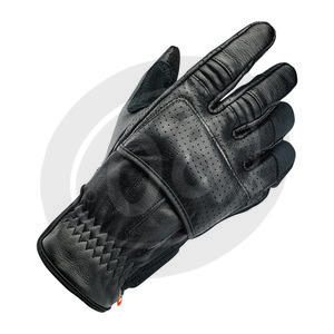 Motorcycle gloves Biltwell Borrego black - Pictures 2