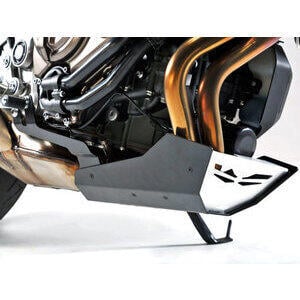 Paramotore per Yamaha MT-07 coppa olio grigio/nero