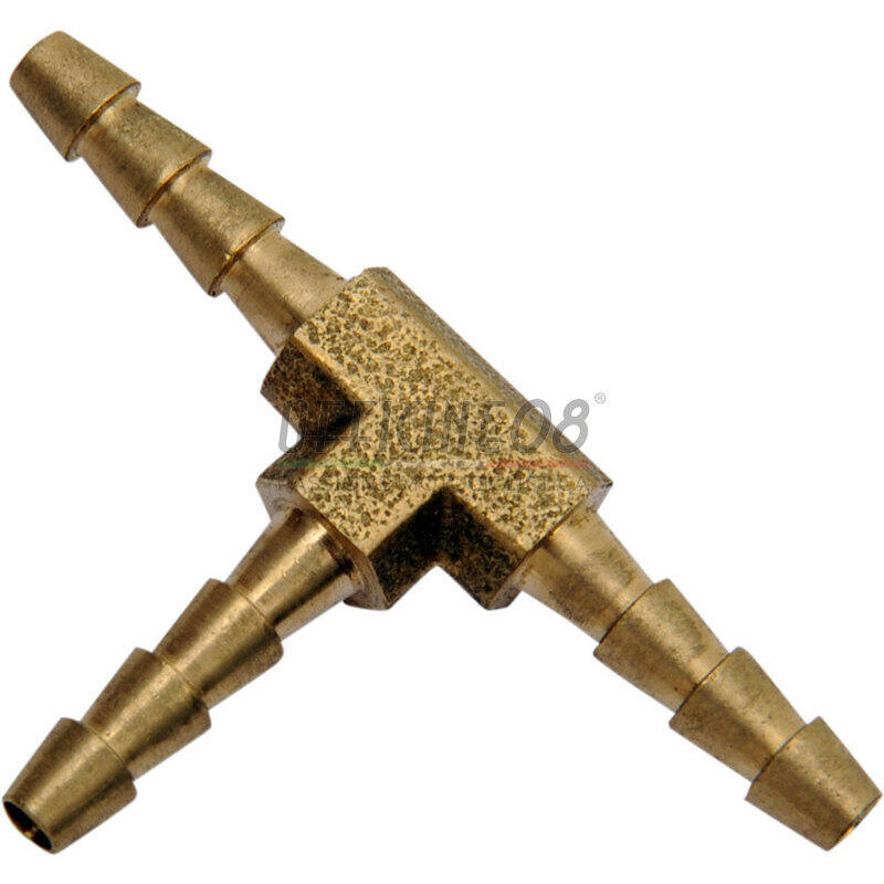 Fuel hose joint T 3mm brass