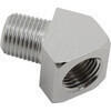 Tank joint 45° male-female 1/4'' NPT chrome