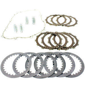 TERAM LOISIRS Kit Frizione Completo Per HONDA XL 650V Transalp 650 (2000-2007) - 7 Dischi Rigidi + 6 Lisci