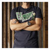 T-Shirt maniche corte Holy Freedom Ala blu navy/verde - Foto 1