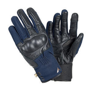 Motorcycle gloves By City Artic black/blue