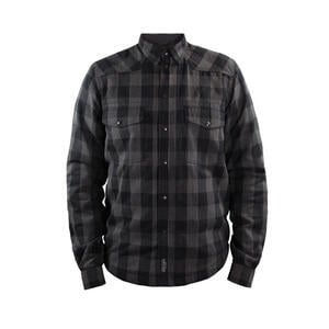 Camicia moto John Doe XTM grigio/nero