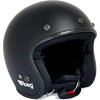 Motorcycle helmet open face ROEG Jett black matt - Pictures 1