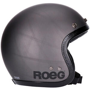 Motorcycle helmet open face ROEG Jett grey matt - Pictures 2