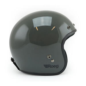 Casco moto aperto ROEG Jett grigio scuro lucido - Foto 3