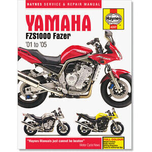 Workshop manual Yamaha FZS 1000 '02-'05