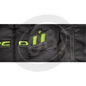 Motorcycle jacket Icon Contra2 black/yellow - Pictures 6