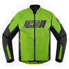 Giacca moto Icon Hooligan verde - Foto 1