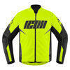 Giacca moto Icon Hooligan giallo - Foto 1