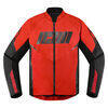 Giacca moto Icon Hooligan rosso - Foto 1