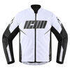 Giacca moto Icon Hooligan bianco - Foto 1