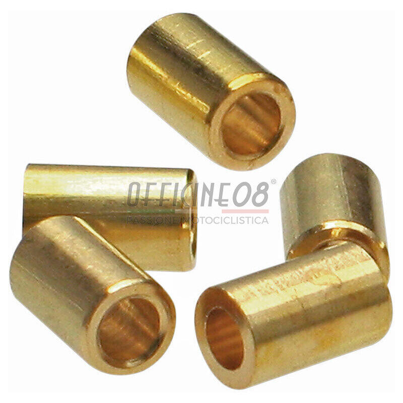 Nottolino cavo gas da saldare 3x4mm ottone set 10pz