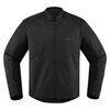 Giacca moto Icon Hooligan Perforated nero - Foto 1