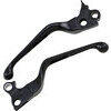Kit leve comando manubrio per Harley-Davidson Sportster '96-'03 Drag Specialties Wide Blade alleggerite nero - Foto 1