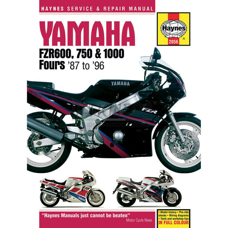 Workshop manual Yamaha FZR 600-1100