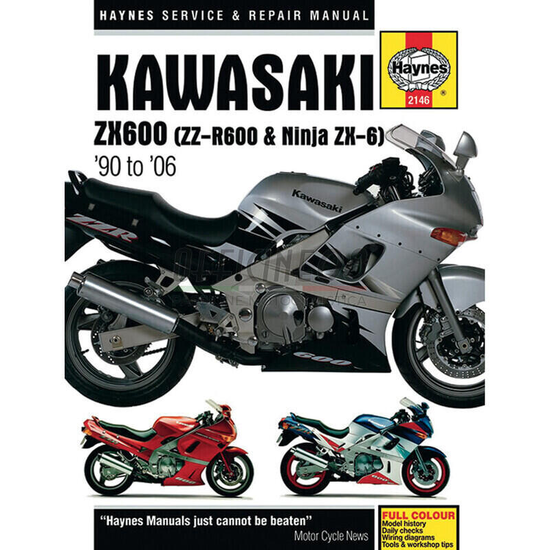 Til meditation skulder frokost Workshop manual Kawasaki ZZR 600