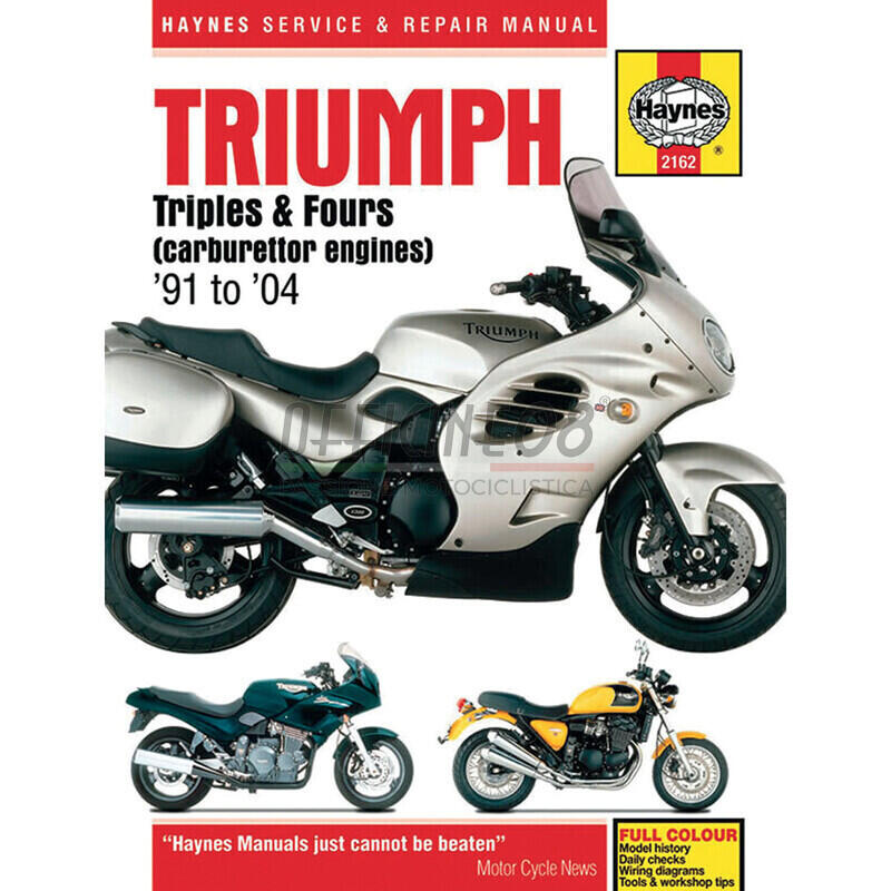 Manuale di officina per Triumph -'04