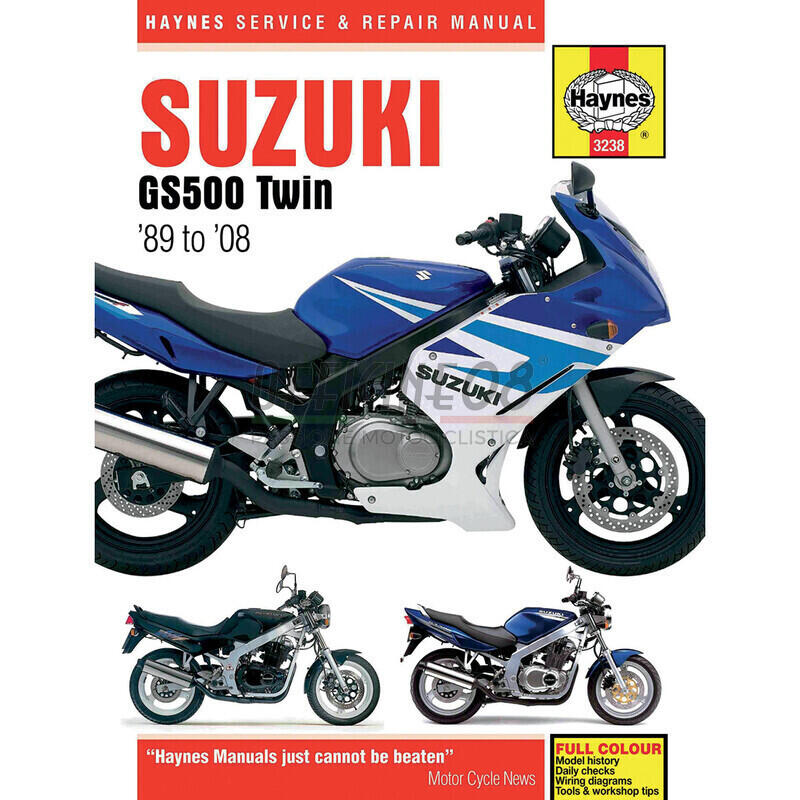 Manuale di officina per Suzuki GS 500 E '89-