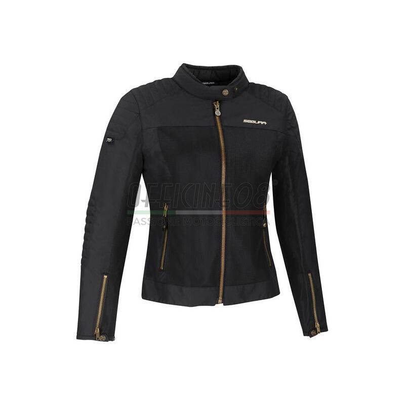 Giacca moto Segura Lady Oskar nero