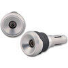Coppia contrappesi antivibranti portaspecchietti Highsider Akron LS grigio - Foto 1