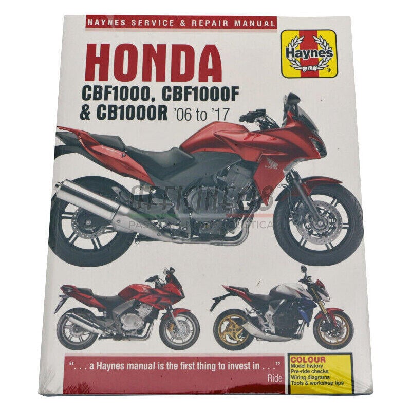 Manuale di officina per Honda CBF 1000