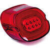 Fanalino posteriore per Harley-Davidson '99- Laydown led luce targa alta - Foto 1