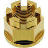 Dado perno ruota M24x1.5 inox oro - Foto 1