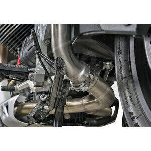 Compensatore collettori di scarico per Moto Guzzi V 85 TT -'20 inox QD Exhaust - Foto 3