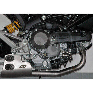 Impianto di scarico per Ducati Monster 1100 inox QD Exhaust Ex-Box - Foto 3