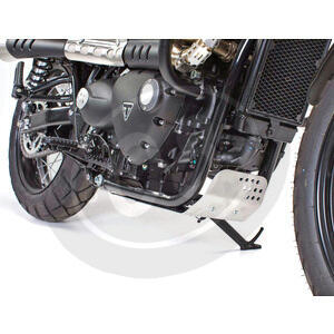 Paramotore per Triumph Thruxton 1200 coppa olio SW-Motech grigio - Foto 2